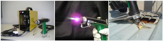 Steam plasma metal processing machine