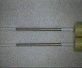 Metallized fiber:Fiber grad (quartz)and Ni+Au plating