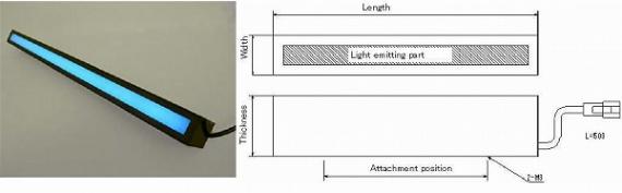 LED line illumination