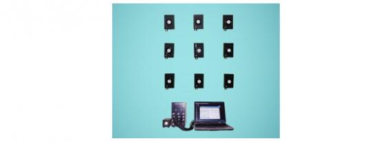Strobe light distribution tester