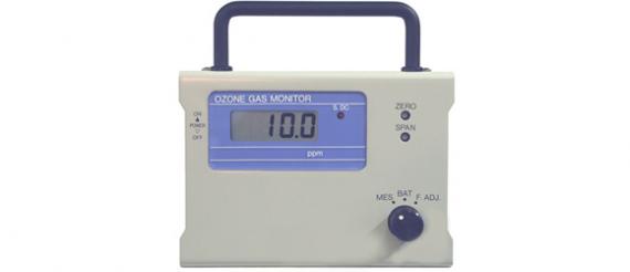 Dispersion ozone gas monitor